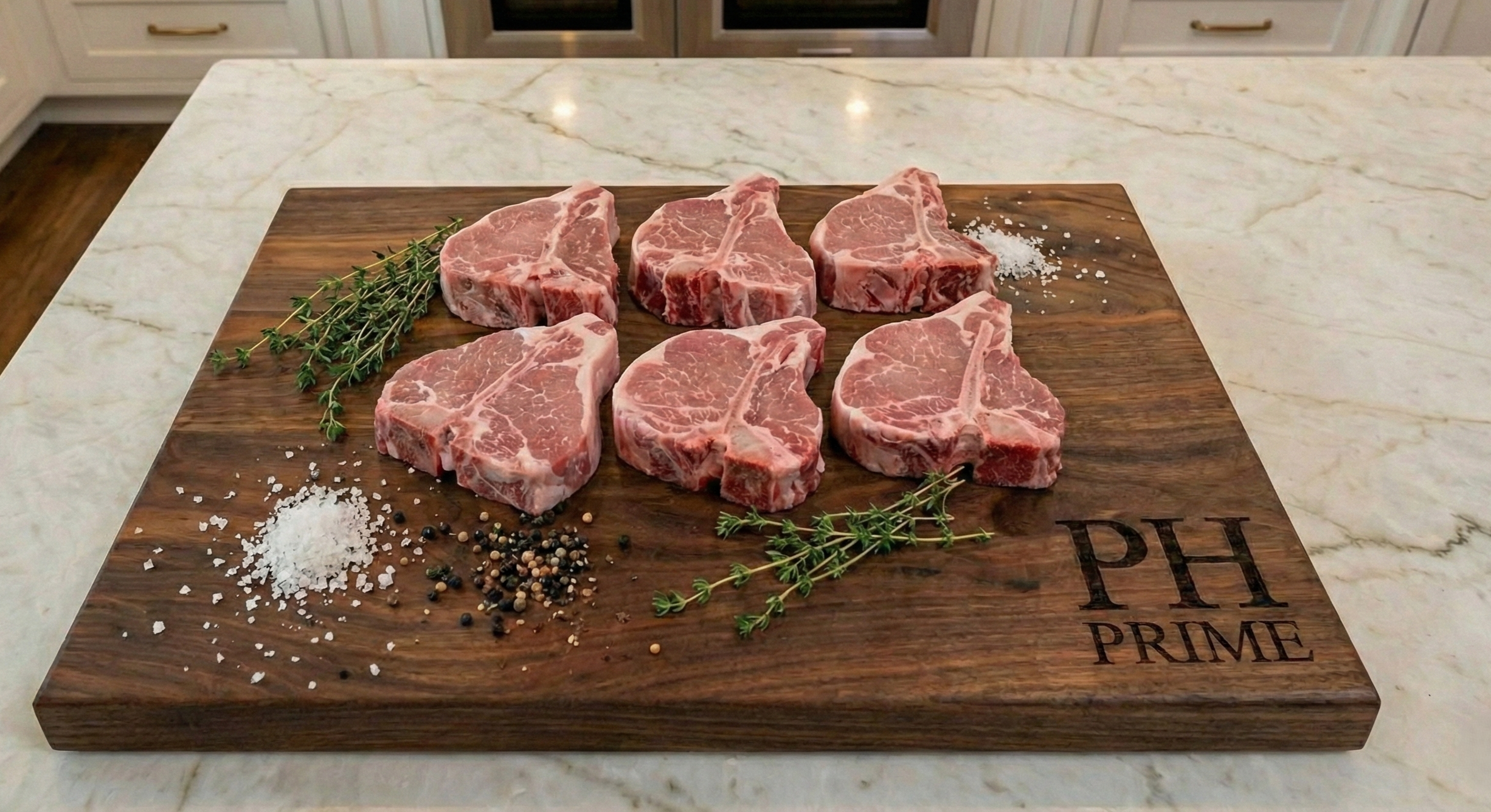 Beeler's Heluka Natural Pork T-Bone Steaks