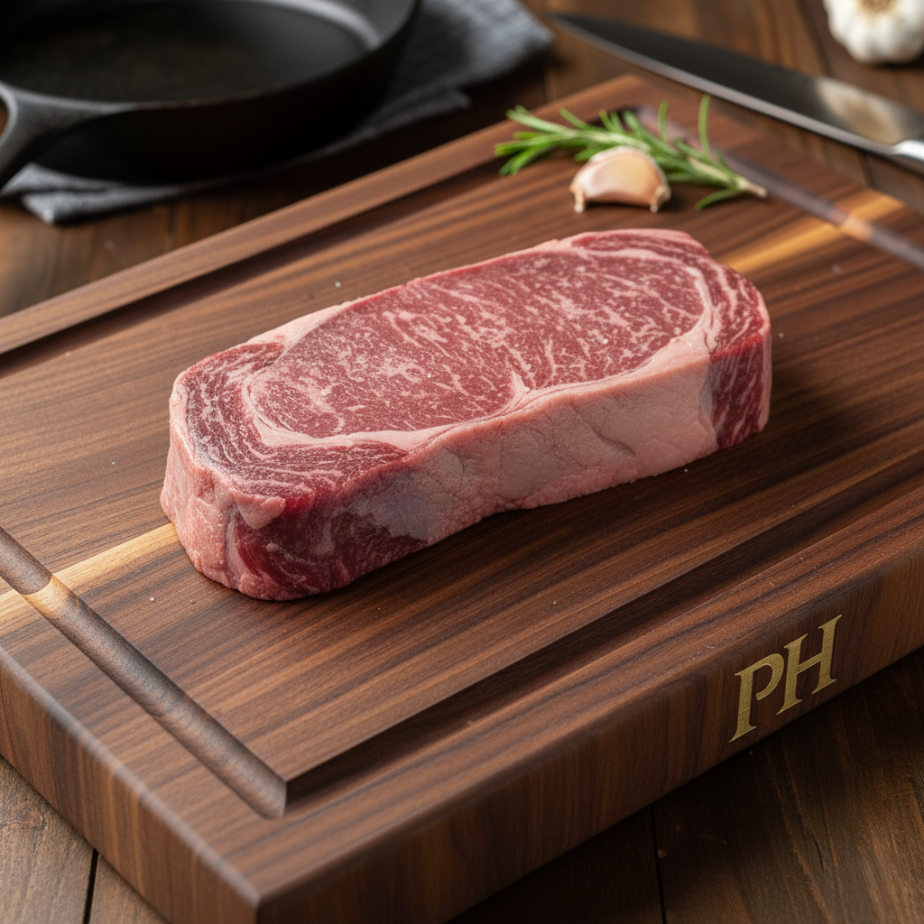 Reminisce Ranch Prime Dry-Aged Strip Steak Boneless