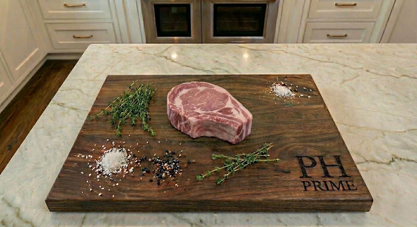 Beeler's Heluka Natural Pork Single Rib Chop Frenched