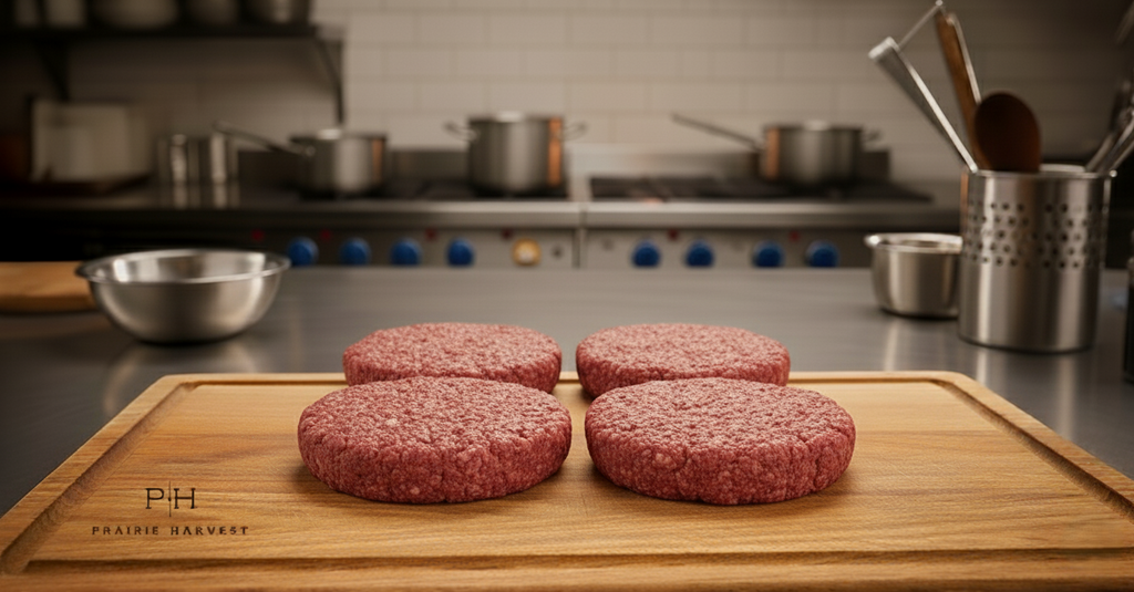 American Bison Ground Patty  2 : 1 lb