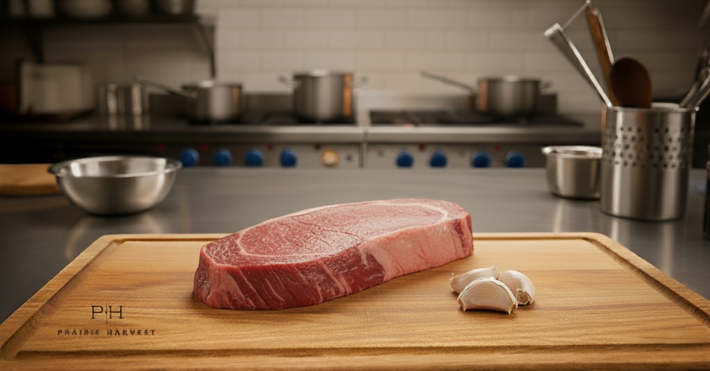 American Bison Striploin Steak - Boneless